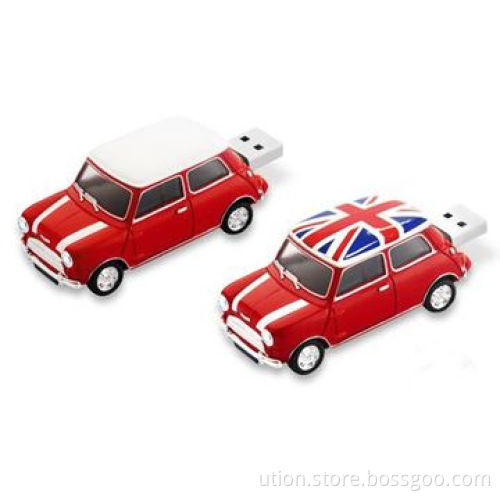 Mini Cooper USB Flash Stick with 1 to 32GB Memory Capacity, Free Printing and PackageNew